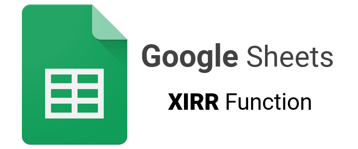 google sheets xirr