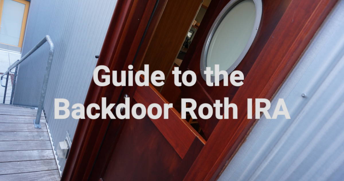 guide to backdoor roth ira